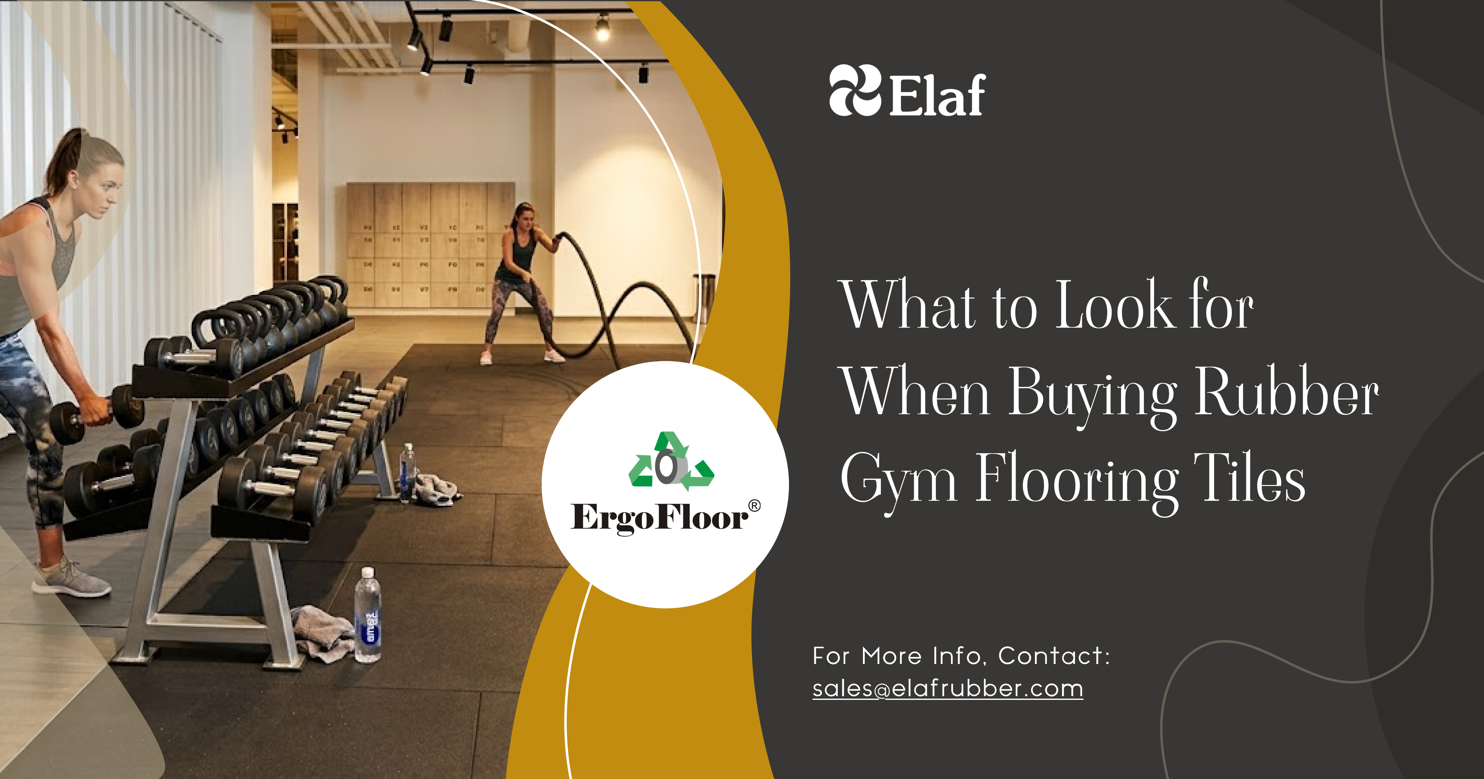 What to Look for When Buying Rubber Gym Flooring Tiles